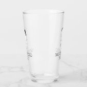 ドリル'Em Fill 'EM Bill 'EM Pint Glass Cup タンブラーグラス (左)