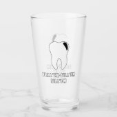 ドリル'Em Fill 'EM Bill 'EM Pint Glass Cup タンブラーグラス (正面)