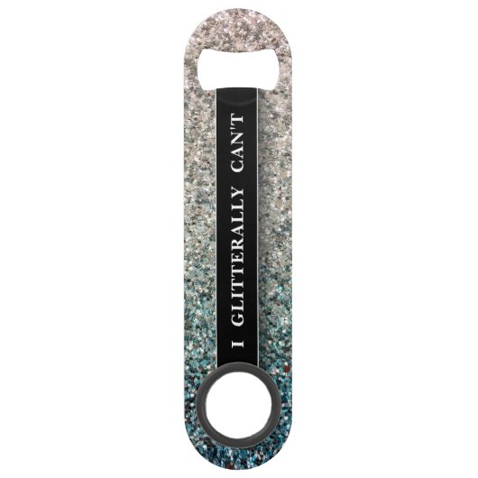 ドリンおもしろいグきらきら光るグリッターキラキラ スピード栓抜き (正面)