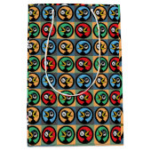 ドリンキークロウパーティー抱き枕 ミディアムペーパーバッグ (正面)