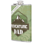 ドリンクおもしろいしない&アドベンチャーギフトパーソナライズされた フラスク (左)