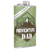 ドリンクおもしろいしない&アドベンチャーギフトパーソナライズされた フラスク (右)