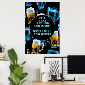 ドリンクしないでドライブ2バー ポスター (ホームオフィス)
