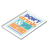 ドリンクしない&ミーティングに行く4thステップジャーナル ノートブック (左側)