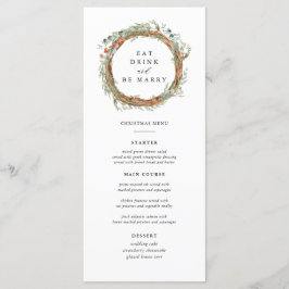 ドリンクと食べ結婚のクリスマスのパーティーメニュー メニュー