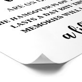 ドリンクは私たちに、 酔いの余波は1日だけ ポスター (角)