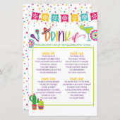 ドリンクもしゲーム – Fiesta WH (正面/裏面)