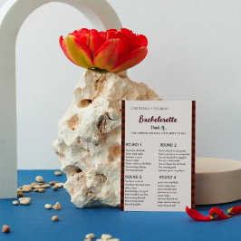 ドリンクもしフランネル&うねり冬のバチェロレッテゲーム 案内状