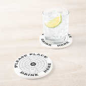 ドリンクをここに配置 コースター (側面)