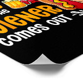 ドリンクを飲むまでパーティーは来ない ポスター (角)