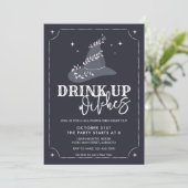 ドリンクアップウィッチウィッチハットハローウィンパーティ 招待状 (スタンド正面)