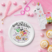 ドリンクアップウィッチカクテルハロウィーンブライダルシャワー ペーパープレート (パーティー)