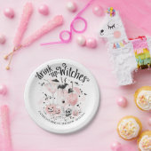 ドリンクアップウィッチカクテルハロウィーンブライダルシャワー ペーパープレート (パーティー)