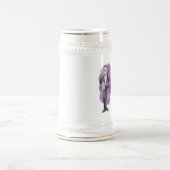 ドリンクアップウィッチズおもしろいワードプレイハローウィンパーティ ビールジョッキ (中央)