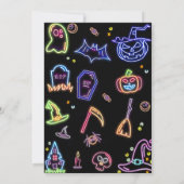 ドリンクアップウィッチズグローダークハローウィンパーティ 招待状 (裏面)