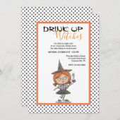 ドリンクアップウィッチズハロウィーン招待状 招待状 (正面/裏面)