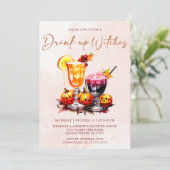 ドリンクアップウィッチズハローウィンパーティ招待状 招待状 (スタンド正面)