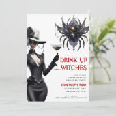 ドリンクアップウィッチズハローウィンパーティ招待状 招待状 (スタンド正面)