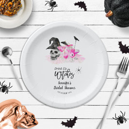 ドリンクアップウィッチズブライダルシャワー紙プレート ペーパープレート