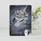 ドリンクアップウィッチナイトバチェロレッテ 招待状 (スタンド正面)