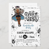 ドリンクアップウィッチハロウィーンバチェロレッテインビ 招待状 (正面/裏面)