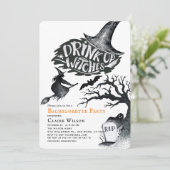 ドリンクアップウィッチハロウィーンバチェロレッテ 招待状 (スタンド正面)