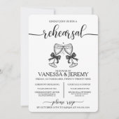 ドリンクアンドボーズリハーサルディナー招待状 招待状 (正面)