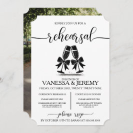 ドリンクアンドボーズリハーサルディナー招待状 招待状