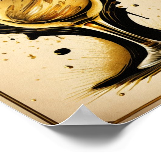 ドリンクアート ポスター (角)