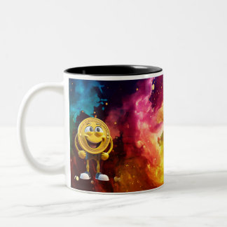 ドリンクウェア.鮮やかSips：マグカラフル ツートーンマグカップ