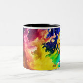 ドリンクウェア.鮮やかSips：マグカラフル ツートーンマグカップ (中央)
