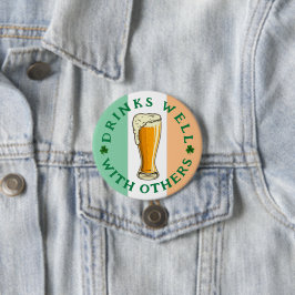 ドリンクウェル – St Patrick's Dayボタン 缶バッジ