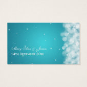 ドリンクエレガントバウチャーパーティースパークルターコイズ (裏面)