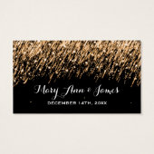 ドリンクエレガントバウチャー落下スター金ゴールド (裏面)