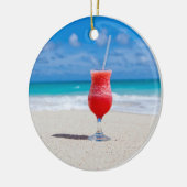 ドリンクオンビーチオーナメント セラミックオーナメント (左)
