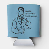 ドリンクオーバーレトロマンクーラーボックス 缶クーラー (裏面)