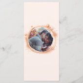 ドリンクオープンバー – ワイン、シグネチャーカクテル、および メニュー (裏面)