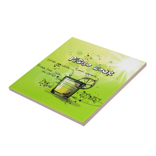 ドリンクカクテルレシピ タイル (側面)