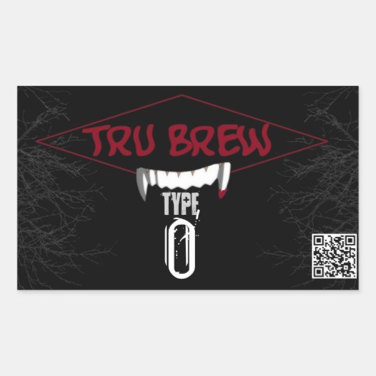 ドリンクカスタムラベル 長方形シール (正面)