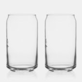 ドリンクガラスアートデザインスタイル ガラス缶 (左)