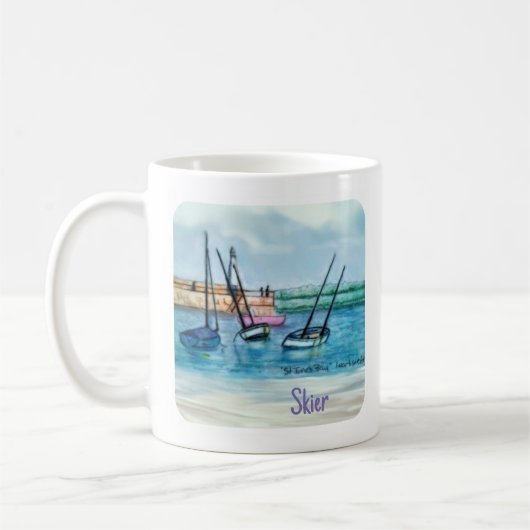 ドリンククラシックマグ11オズ コーヒーマグカップ (左)