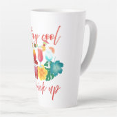 ドリンククールアップラテマグカップ カフェラテマグ (右アングル)