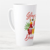 ドリンククールアップラテマグカップ カフェラテマグ (左アングル)