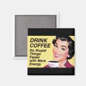 ドリンクコフィー磁石 マグネット (正面/裏面)