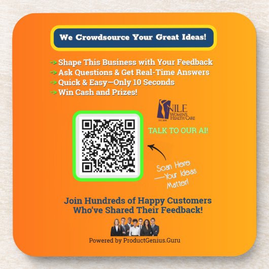 ドリンクコースター (正面)