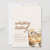 ドリンクシンプル付きウイスキー試飲招待状 招待状 (正面)