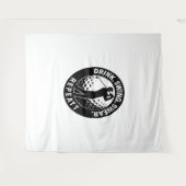 ドリンクススウィームリピーター タペストリー (正面(横))