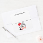 ドリンクステッカーマーカー名ウィッチハローウィンパーティ スクエアシール (封筒)