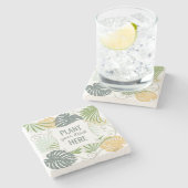 ドリンクストーンコースターを植える ストーンコースター (横)