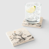 ドリンクタイルスタイルデザイン ストーンコースター (横)